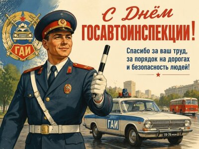 90-летие со дня образования Госавтоинспекции МВД России