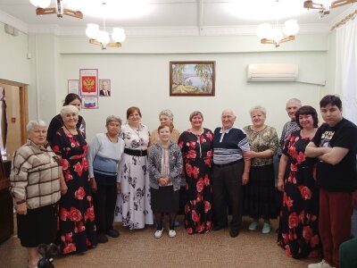 Концерт ансамбля народной песни "Рябинушка" в МУ КЦСОН Ленинского района г.Магнитогорска