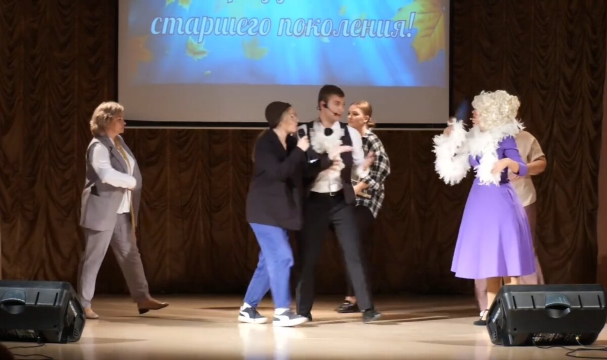 театральное представление «Кинолента моей жизни»